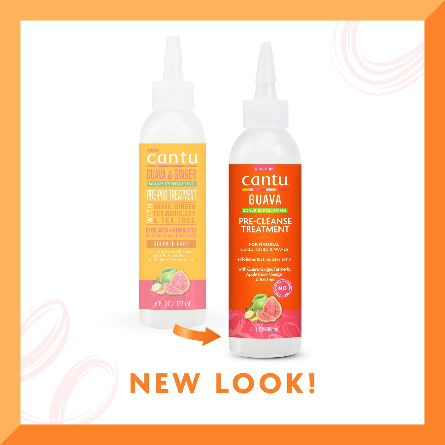 Cantu Guava and Ginger Scalp Exfoliating Pre-Poo