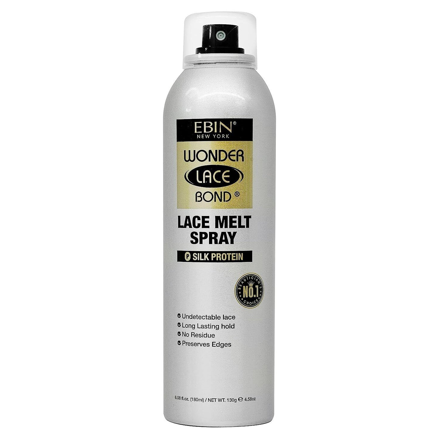 Ebin New York Wonder Lace Bond Lace Melt Spray - Silk Protein 4.58oz