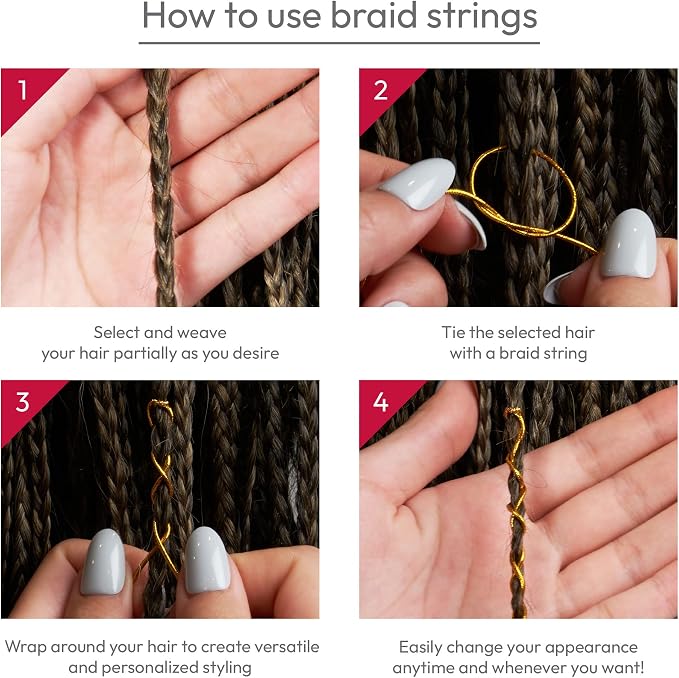 RED by Kiss Dreadlock Jewelry Complete Kit Braid