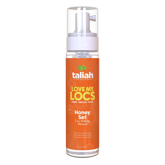 Taliah Wajid Love My Locs Honey Set Loc Setting Mousse 8oz