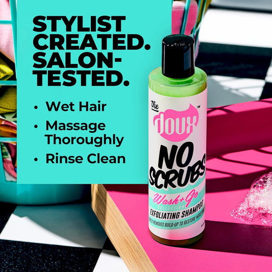 The Doux No‑Scrub Exfoliating Clarifying Shampoo 8oz