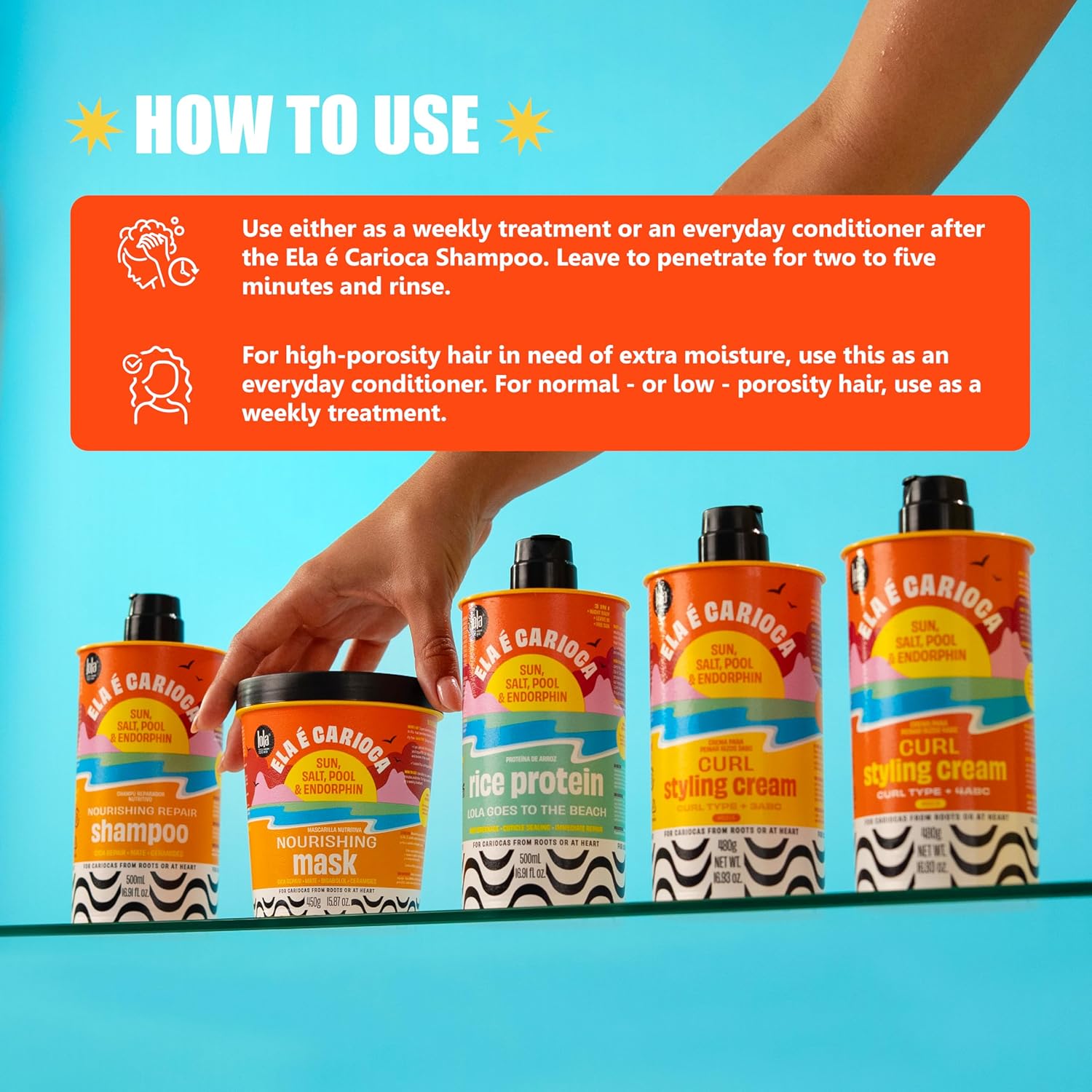 Lola From Rio Ela E Carioca Deeply Nourishing Hair Mask 450ml