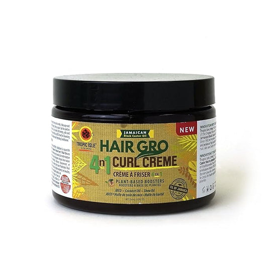 Tropic Isle Living Hair Gro 4N1 Curl Creme 12oz