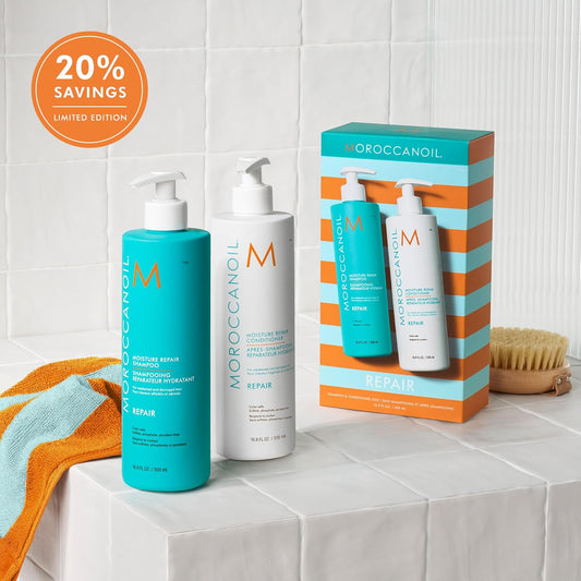 Moroccanoil - Moisture Repair - Shampoo & Conditioner DUO Set - 2x 500 ml | CC Hair & Beauty UK