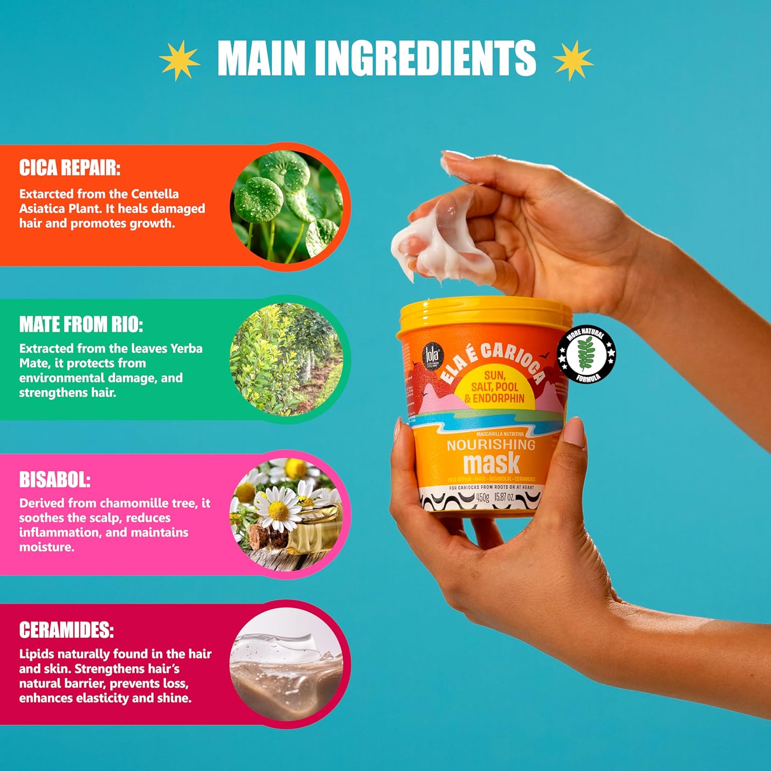 Lola From Rio Ela E Carioca Deeply Nourishing Hair Mask 450ml