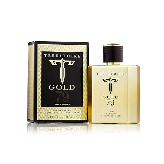 Territoire Eau De Parfum, Men's Cologne Gold 100ml