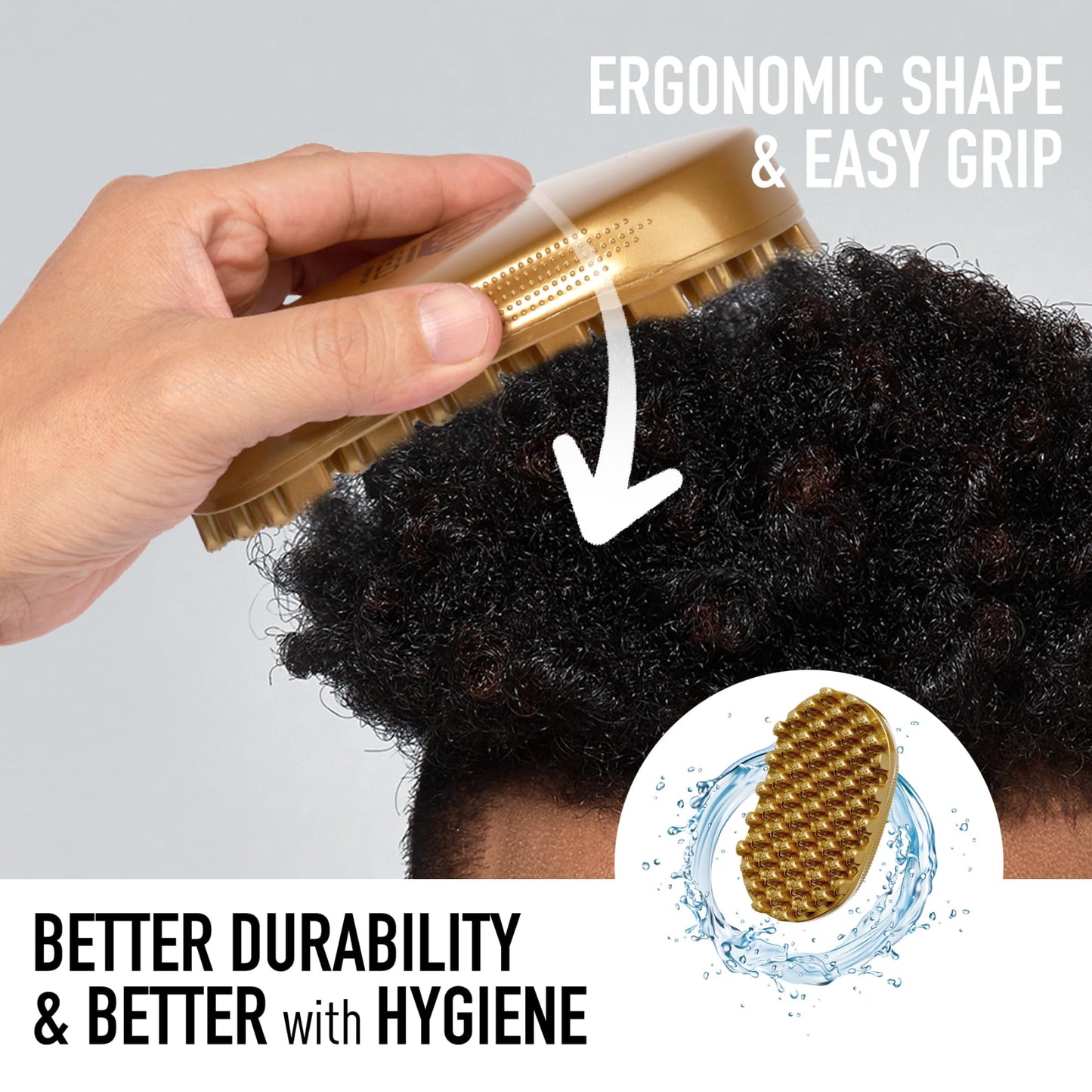 Red By Kiss Bow Wow X Twist King Luxury Twist Styler Washable Brush Gold