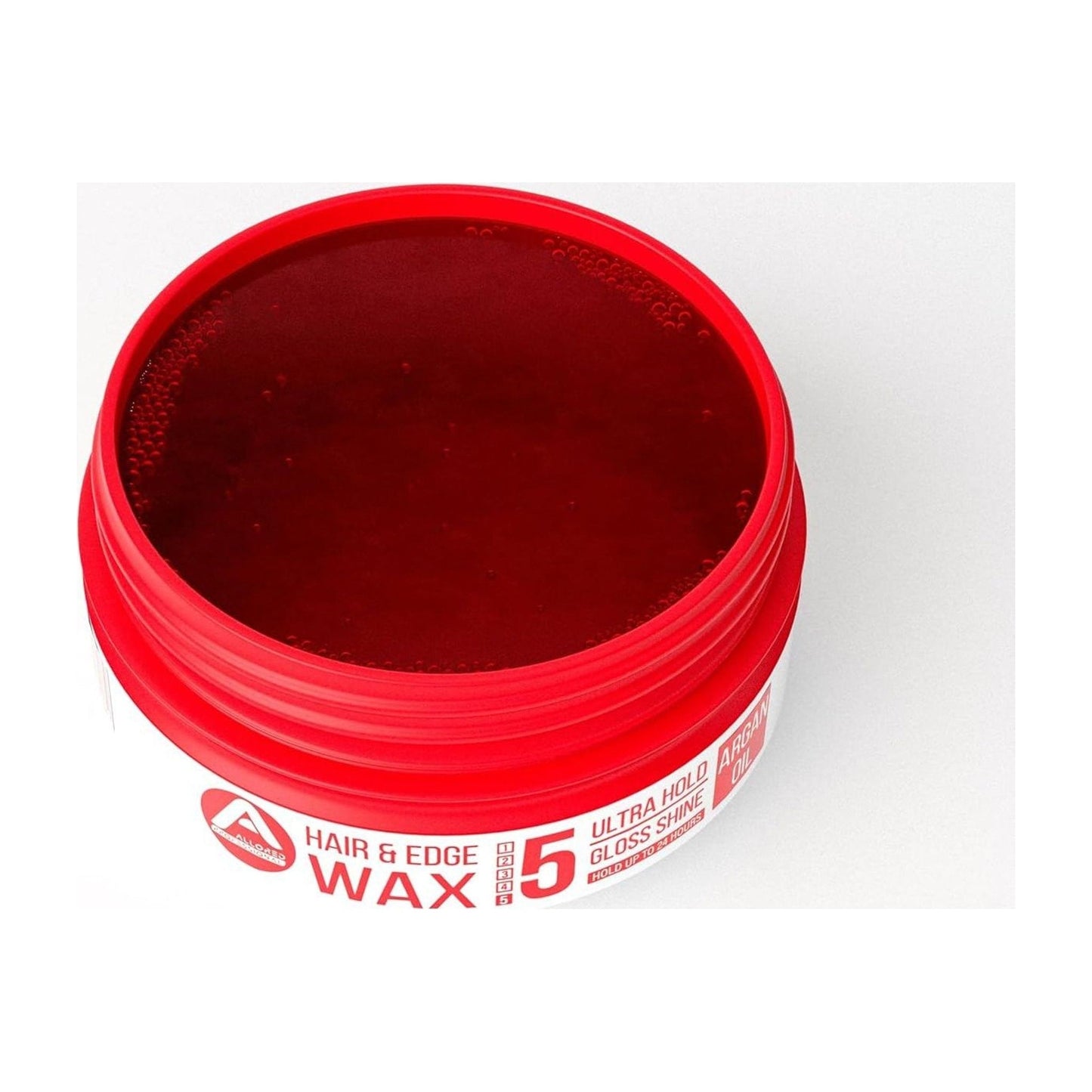 Allored Professional Argan Oil Hair Edge Styling Wax Strong Hold Gummy Wax 150ml