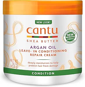 Cantu Argan Oil Leave-In Conditioning Repair Cream 453G