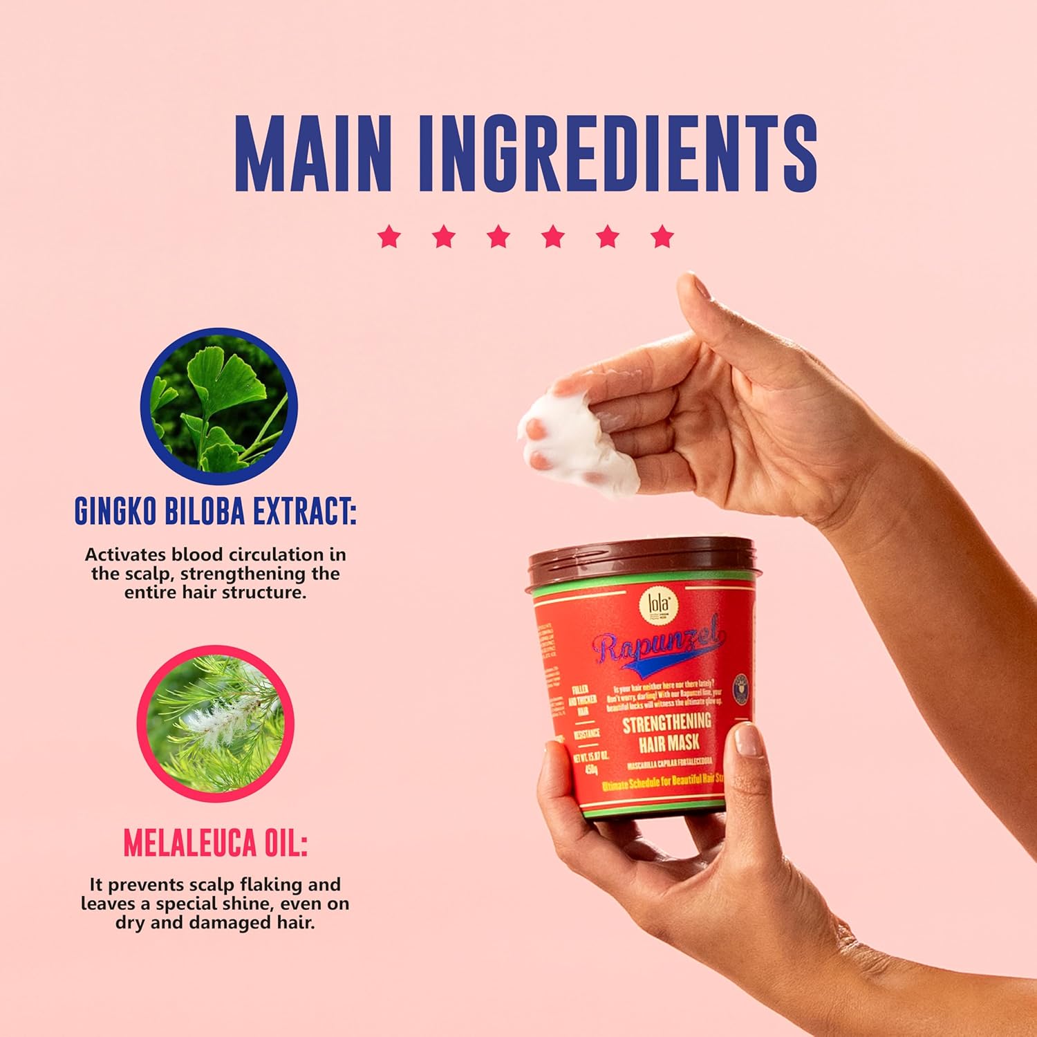 Lola Rapunzel Treatment Strengthening Hair Mask 450g