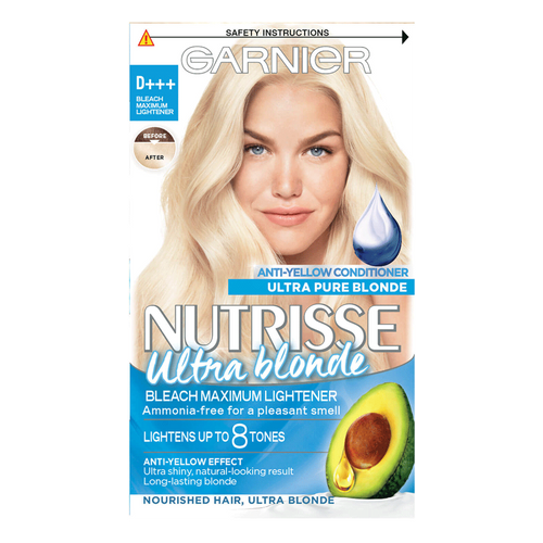Garnier Nutrisse Ultra Bleach Permanent Hair Dye