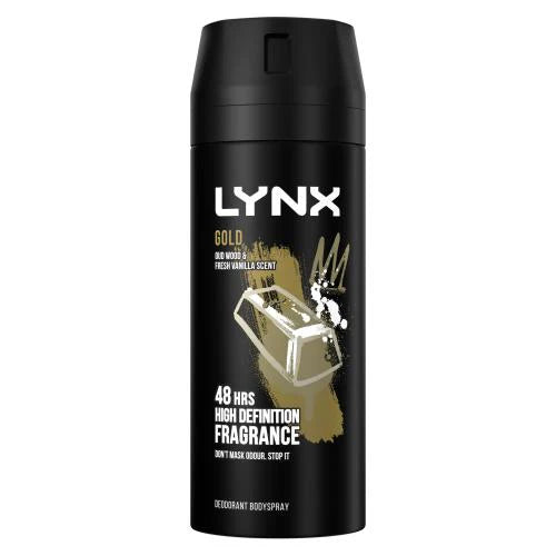 Lynx Bodyspray Gold 150ML