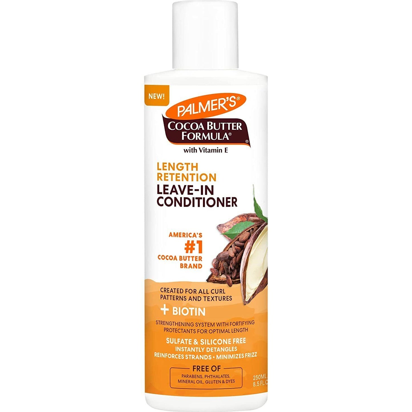 Palmer's Cocoa Butter Formula With Vitamin E Length Retention And Biotin - 250 Ml