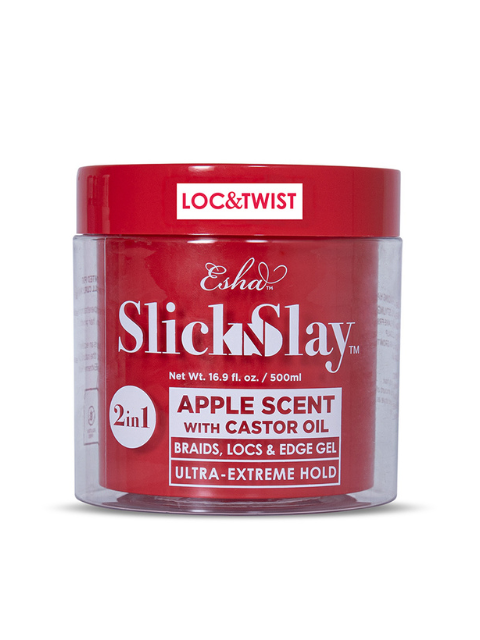 Esha Slick N Slay 2-IN-1 Braid & Edge Gel - Apple Scent
