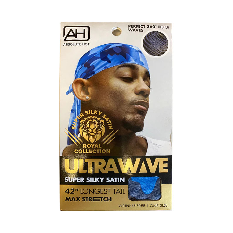 Absolute Hot New York Ultra Wave Royal Silky Satin Durags