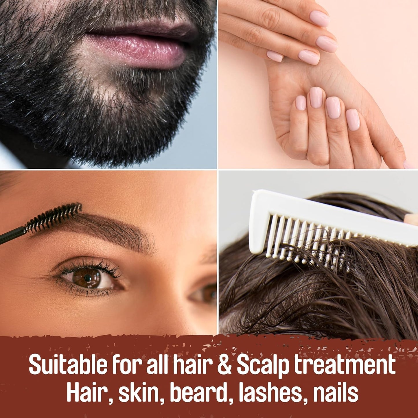 Tropic Isle Living Hair Gro Batana Growth Oil Collection 4 oz Original