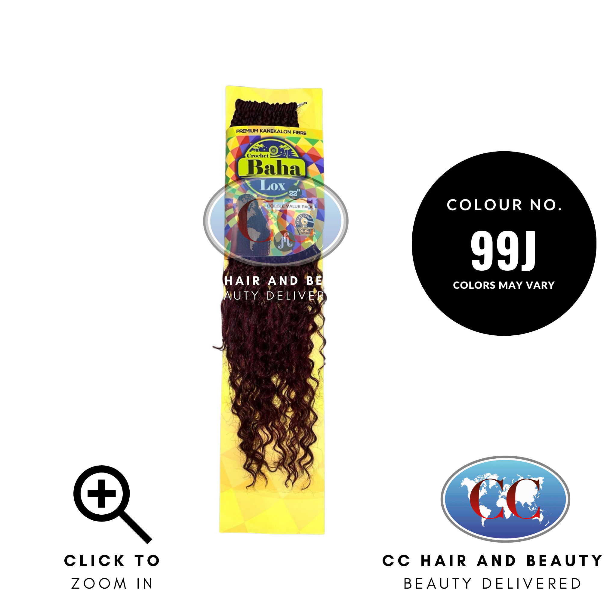 Jazzy Hair Crochet Baha Lox in 22" Double value Pack