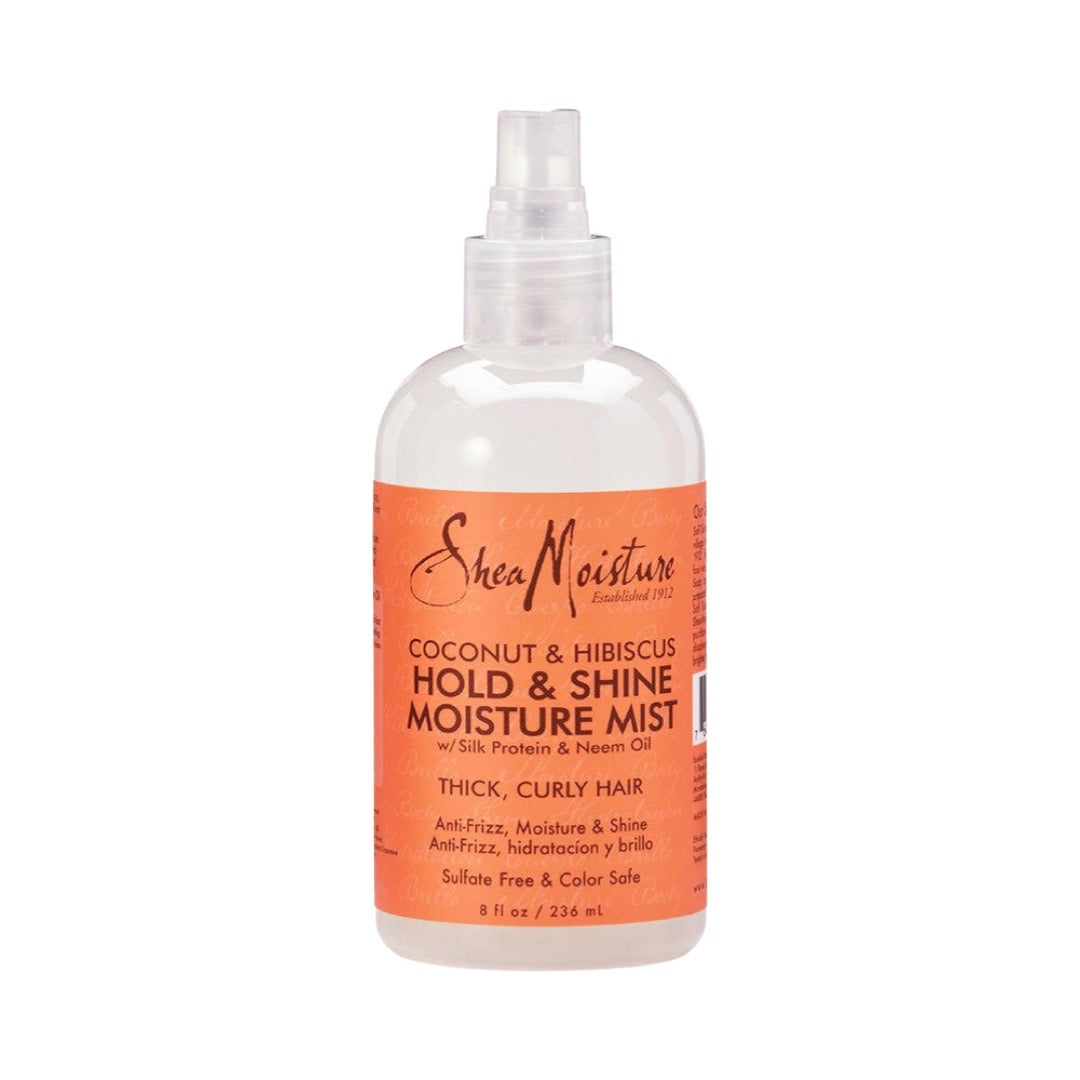Shea Moisture Coconut And Hibiscus Hold- Shine Moisture Mist 8Oz
