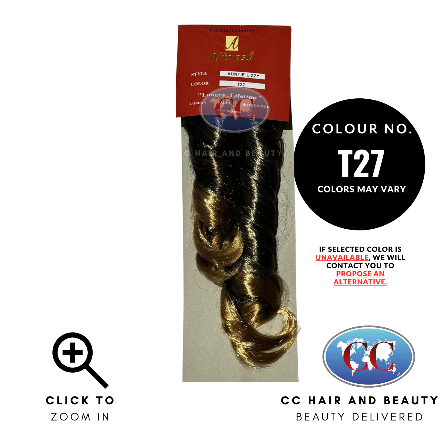 Aftress Auntie Lizzy Synthetic Hair Braiding