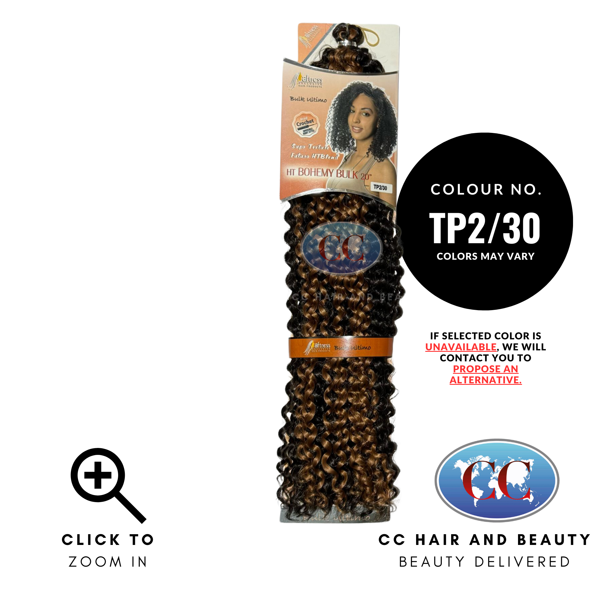 Aftress Bohemy Bulk For Braiding - 20"