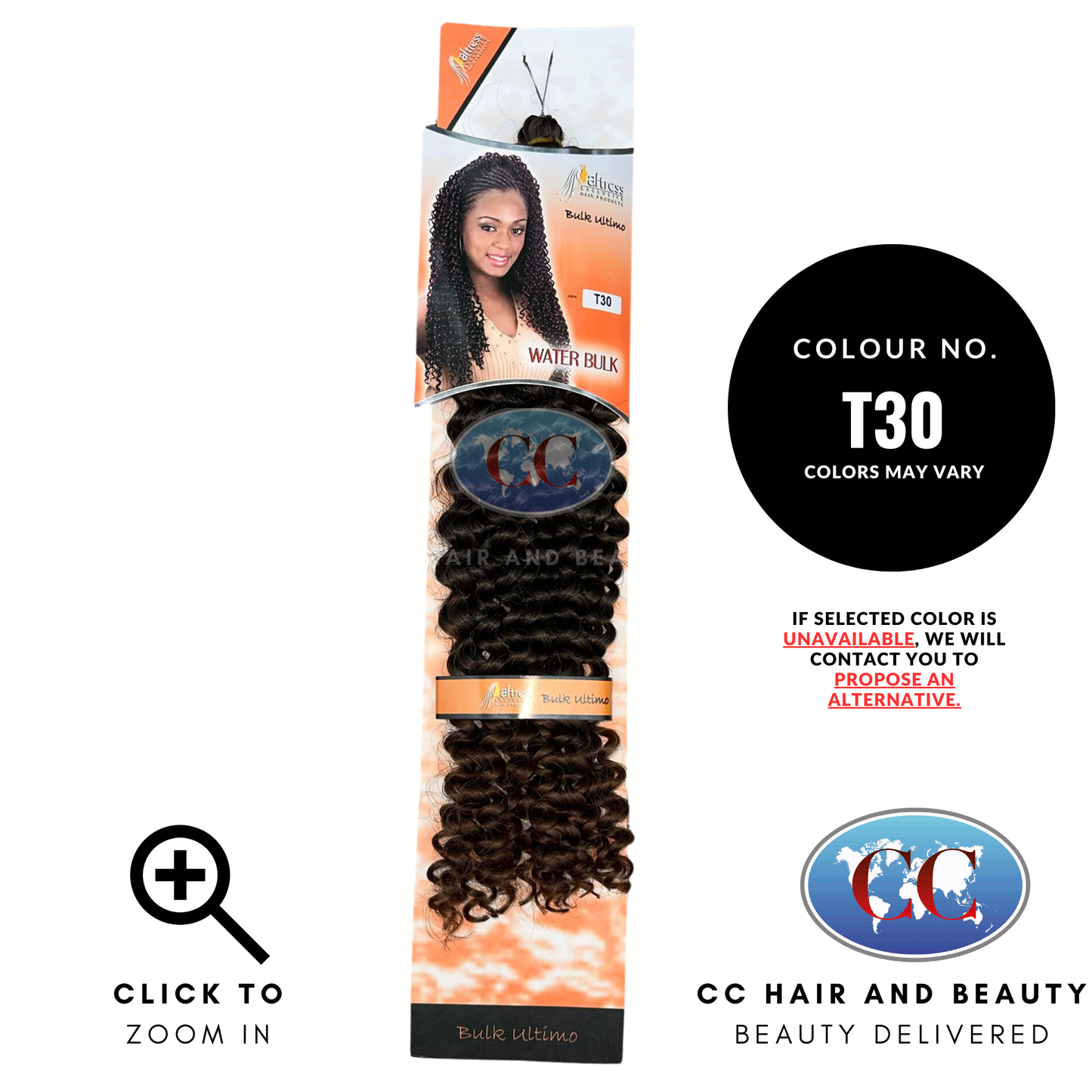 Aftress Synthetic Hair - Water Bulk-colour T30