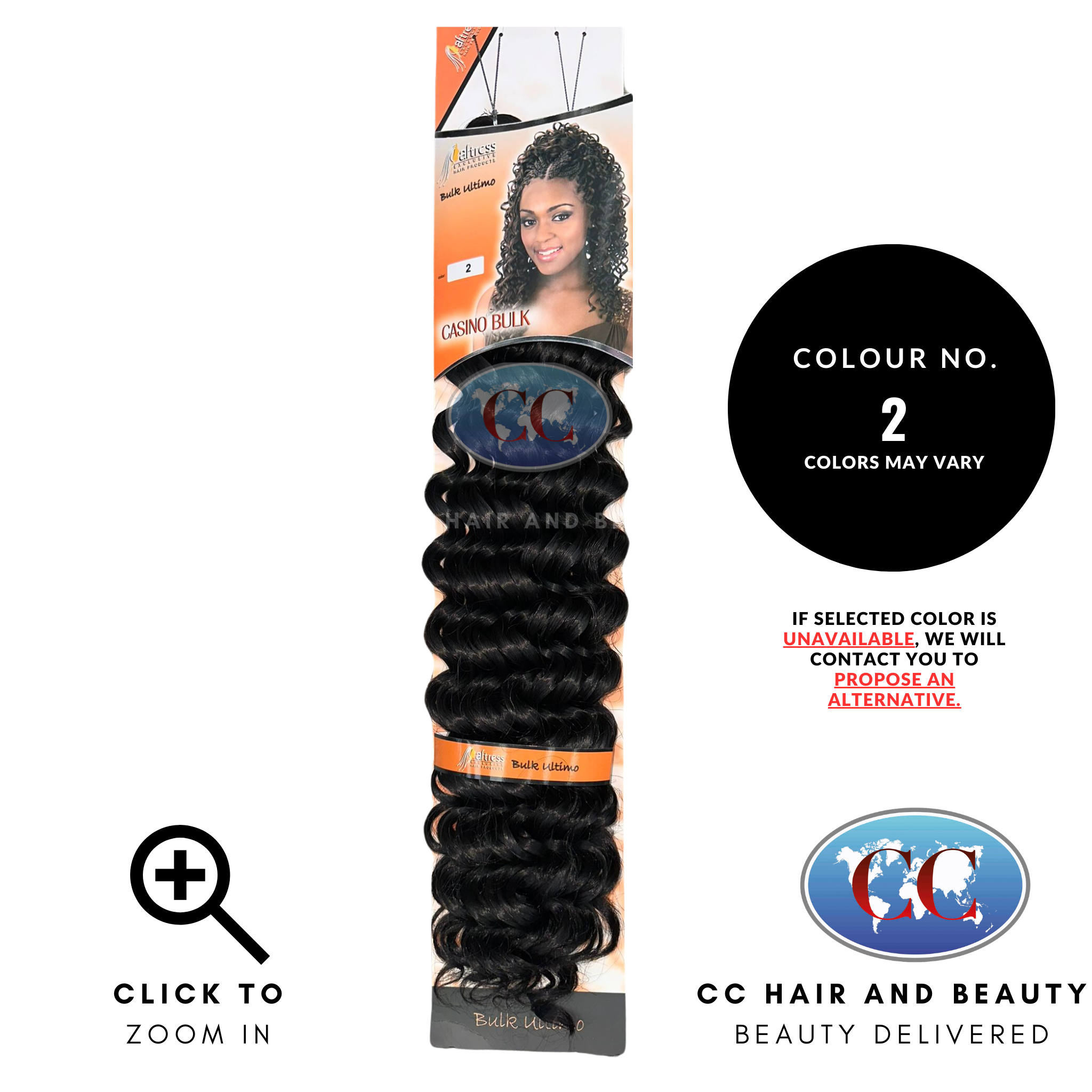 Aftress Casino Bulk Synthetic Hair Braiding- colour 2