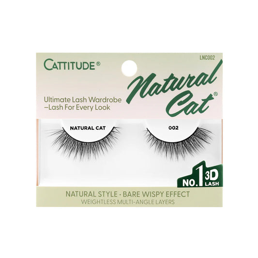 Ebin New York Cattitude Lashes - Natural Cat
