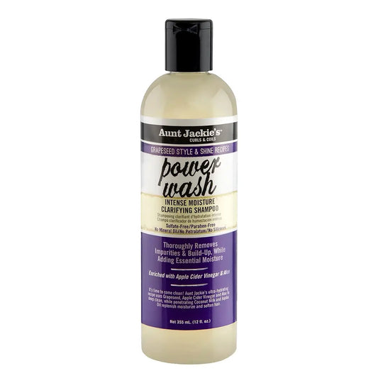 Aunt Jackies Grapeseed Moisture Clarifying Shampoo 12 - Oz