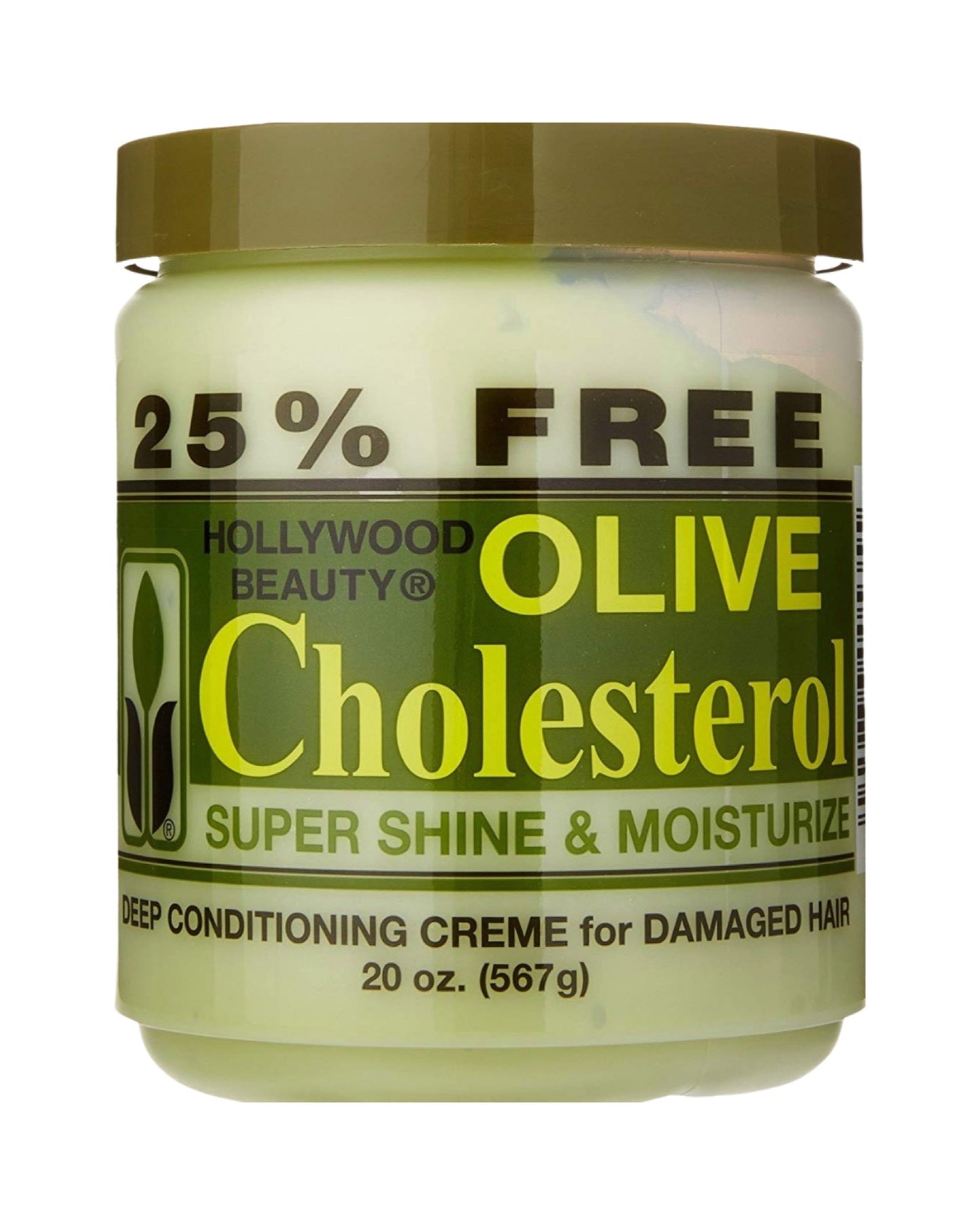 Hollywood Beauty Olive Cholesterol Deep Conditioning Creme - 20 Oz