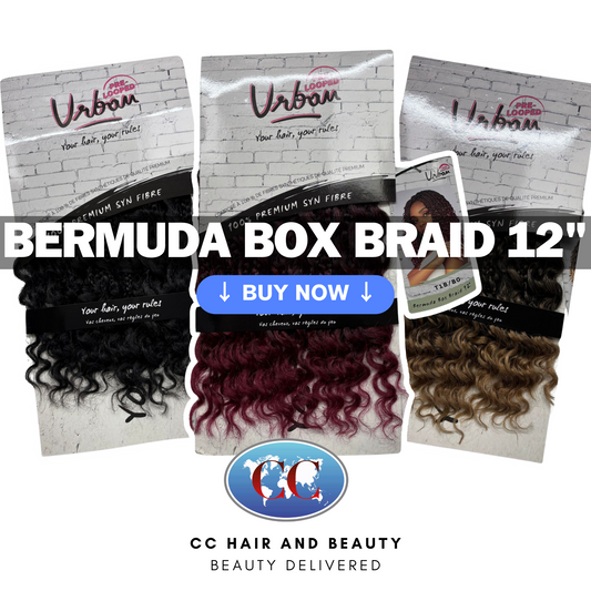 Urban Pre-looped Bermuda Box Braid 12”