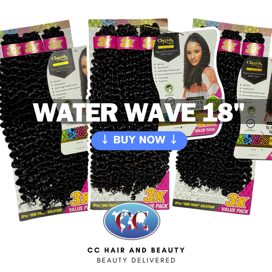 Cherish Water Wave Bulk 3X Pack 18"