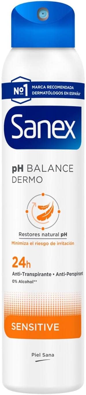 Balance Antiperspirant 24h Dermo Sensitive 0% Alcohol Deodorant Spray 20ml - 8718951465183