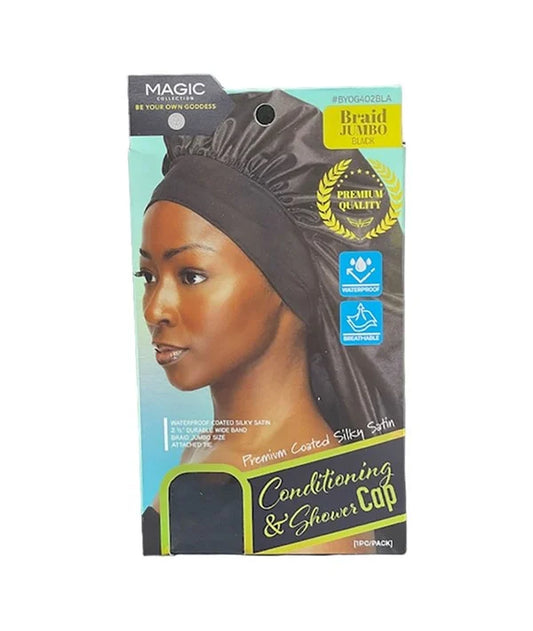 Magic Collection Conditioning Shower Cap #BYOG402BLA