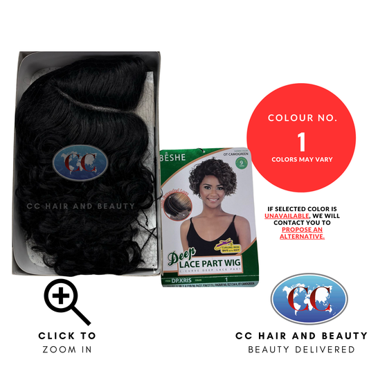 Beshe Synthetic C- Curve Deep Lace Part Wig - DP.KRIS