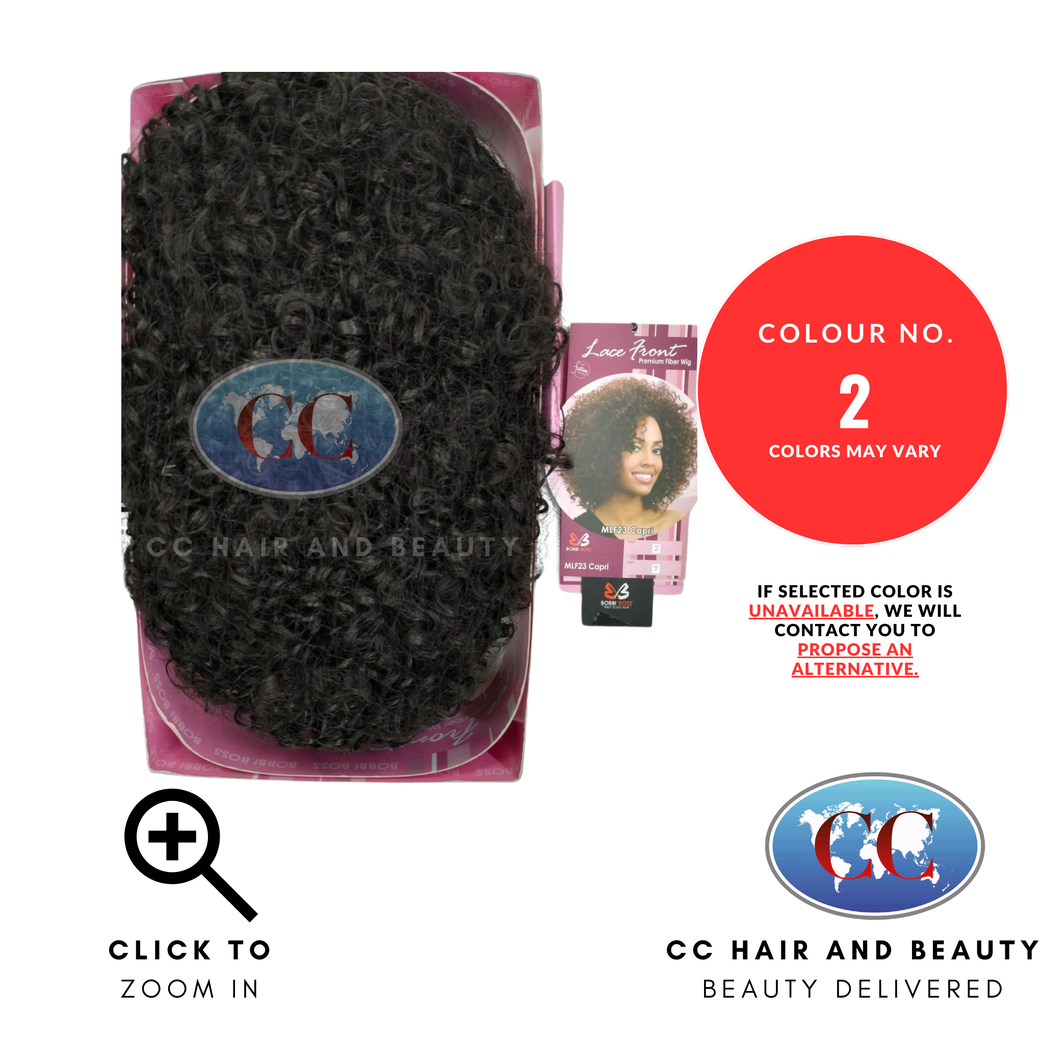 Bobbi Boss Synthetic Lace Front Wig - MLF23 Capri-Colour 2