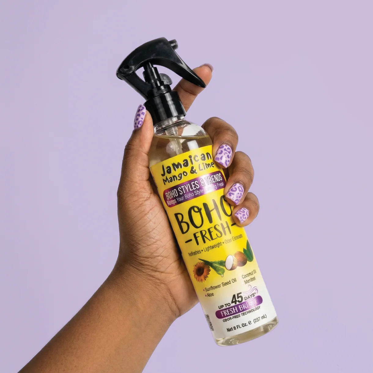 Jamaican Mango & Lime Boho Styles & Trends Fresh Cooling Braid & Scalp Refresher 237ml