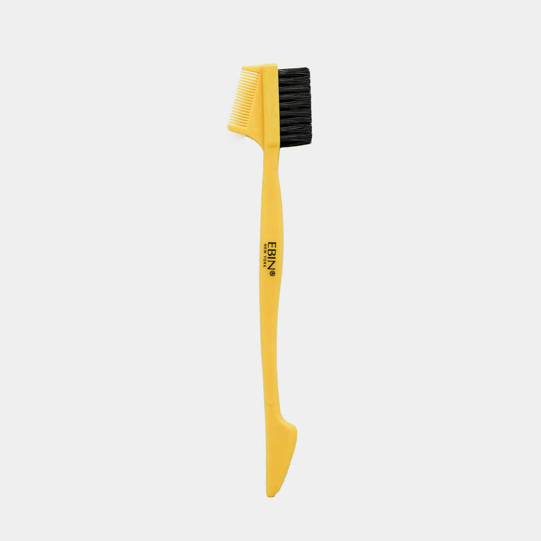 Ebin New York 24 Hour Edge Tamer 3-in-1 Brush & Comb
