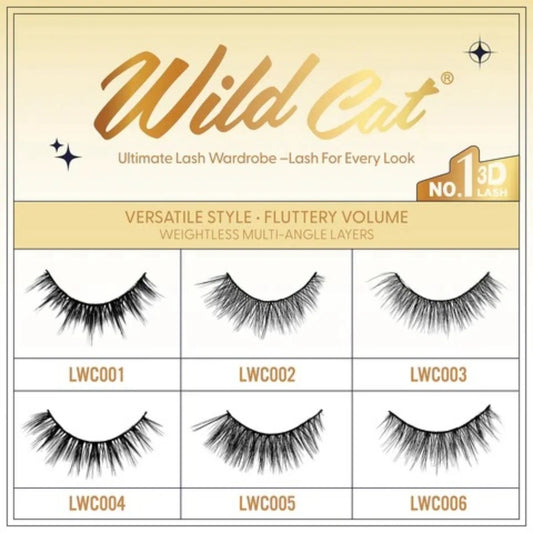 Ebin New York Catitude Lash 4 Pack - Wild Cat