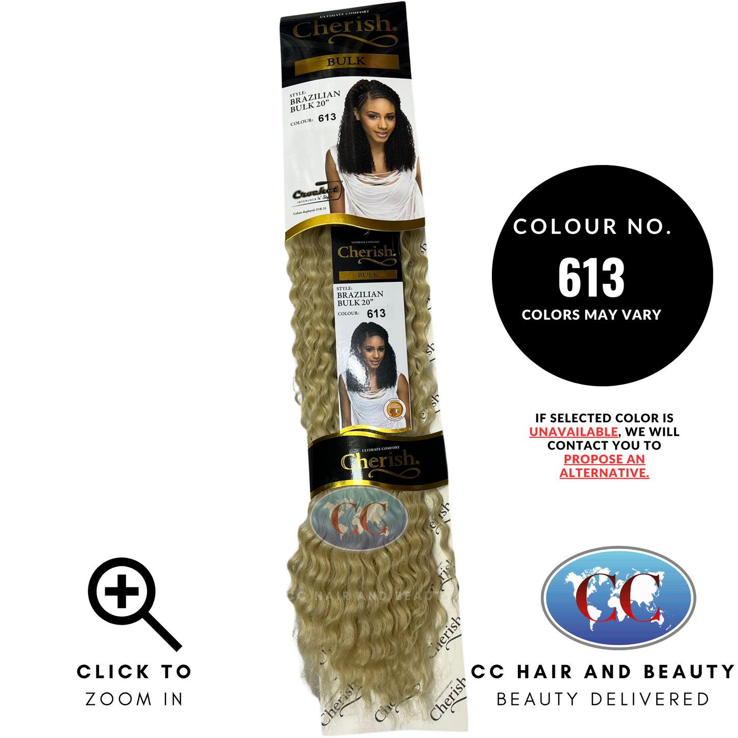 Cherish Synthetic Hair Brazilian Bulk 20"-613