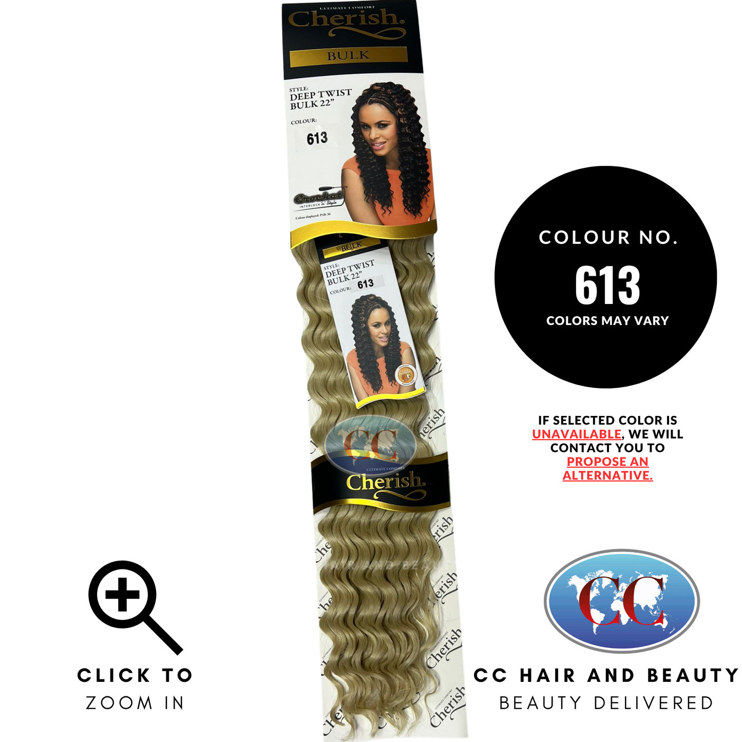 Cherish Deep Twist Bulk 22''-613