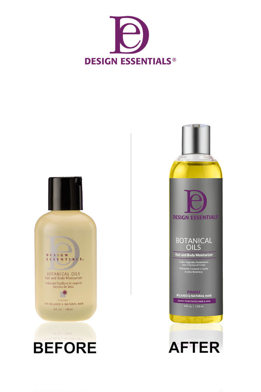 Design Essential Botanical Oils Hair and Body Moisturizer 4oz