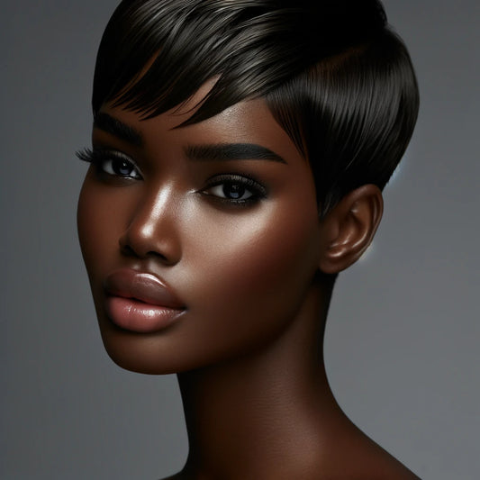 Hairmaker Short Human Hair Wig - Sara