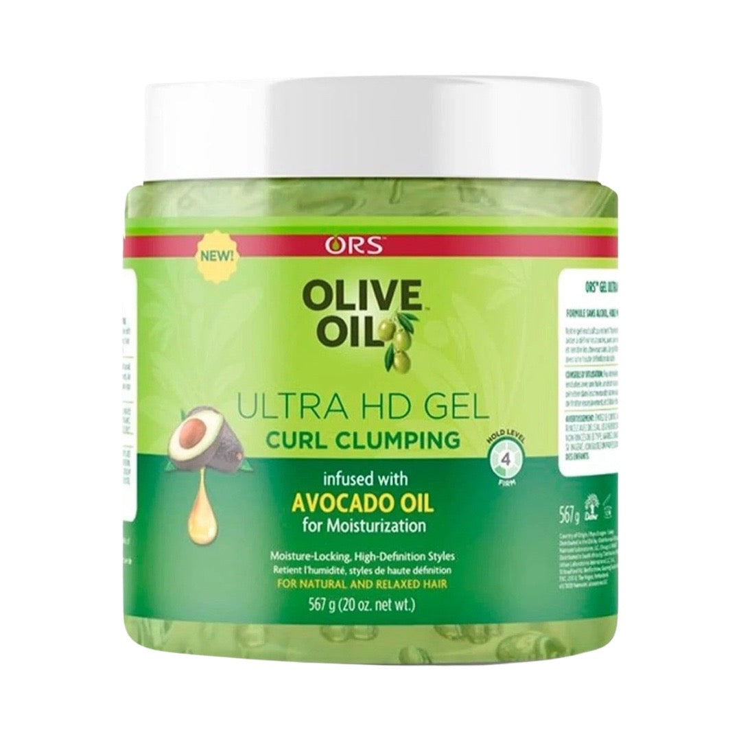 Organic Root Stimulator Olive Oil Ultra Hd Gel Curl Clumping - 20 Oz