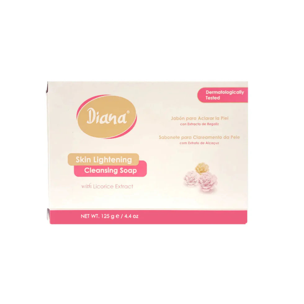 Diana Skin Lightening Cleansing Soap Brightening & Gentle Cleanser 4.4OZ