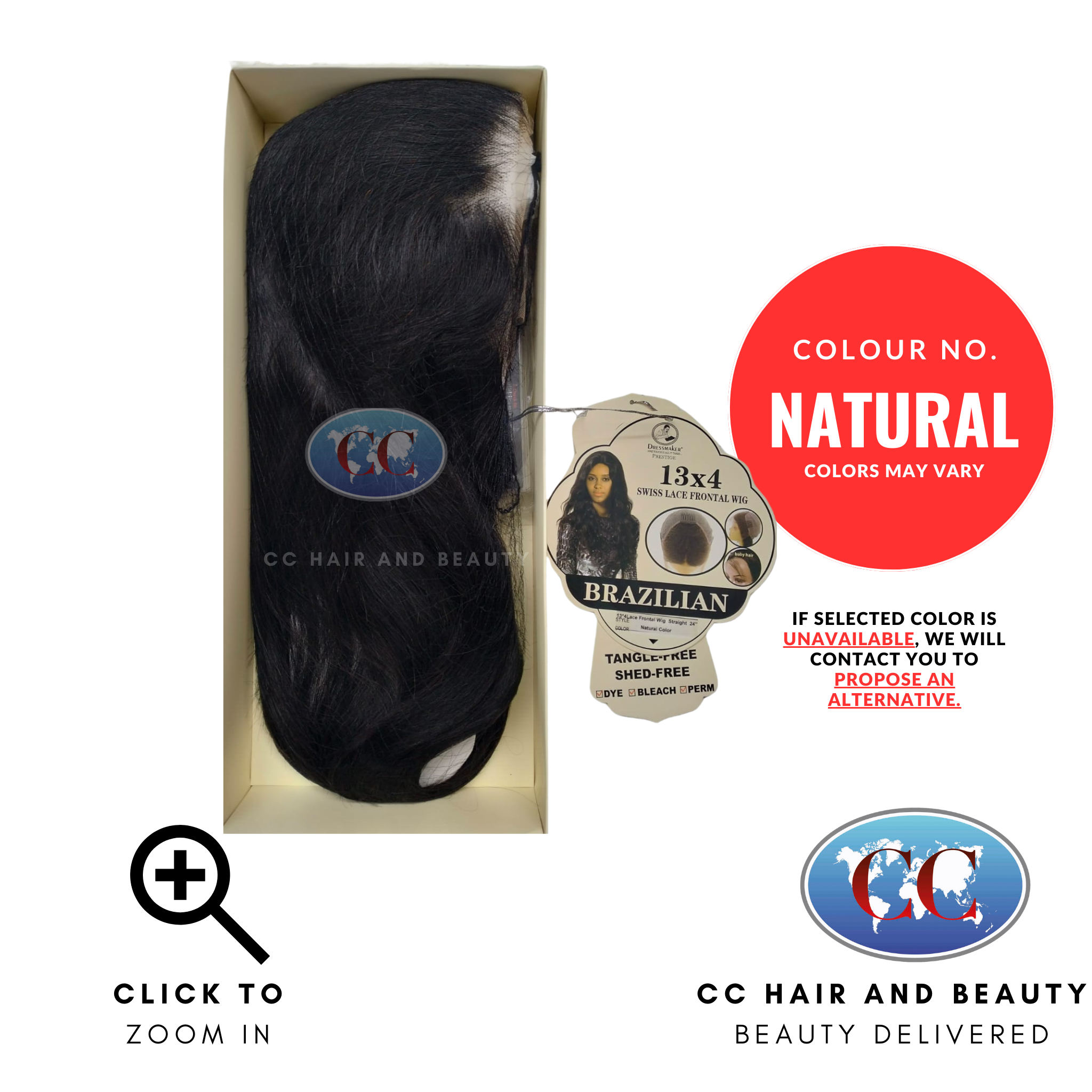 Dressmaker 13x4 Brazilian Swiss Lace Wig - Body Wave