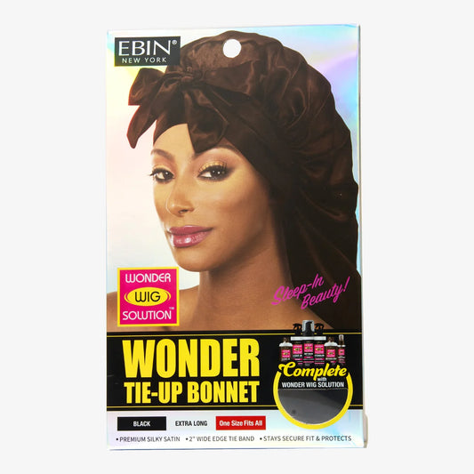 Ebin New York Wonder Tie-Up Bonnet - X-Long