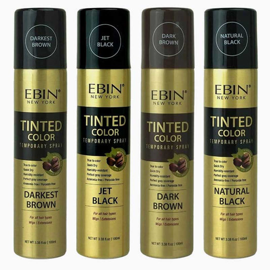 Ebin Tinted Color Temporary Spray 3.38oz
