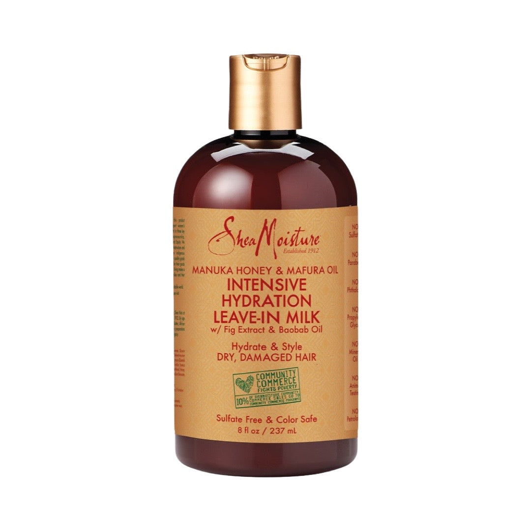 Shea Moisture Manuka Honey & Mafura Oil Intensive Hydration Leave-In Milk - 8 Oz