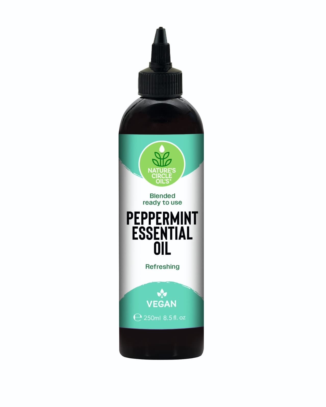 Natures Circle Oils Peppermint Essential Oils 250ml / 3.5oz