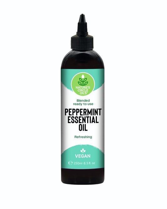 Natures Circle Oils Peppermint Essential Oils 250ml / 3.5oz